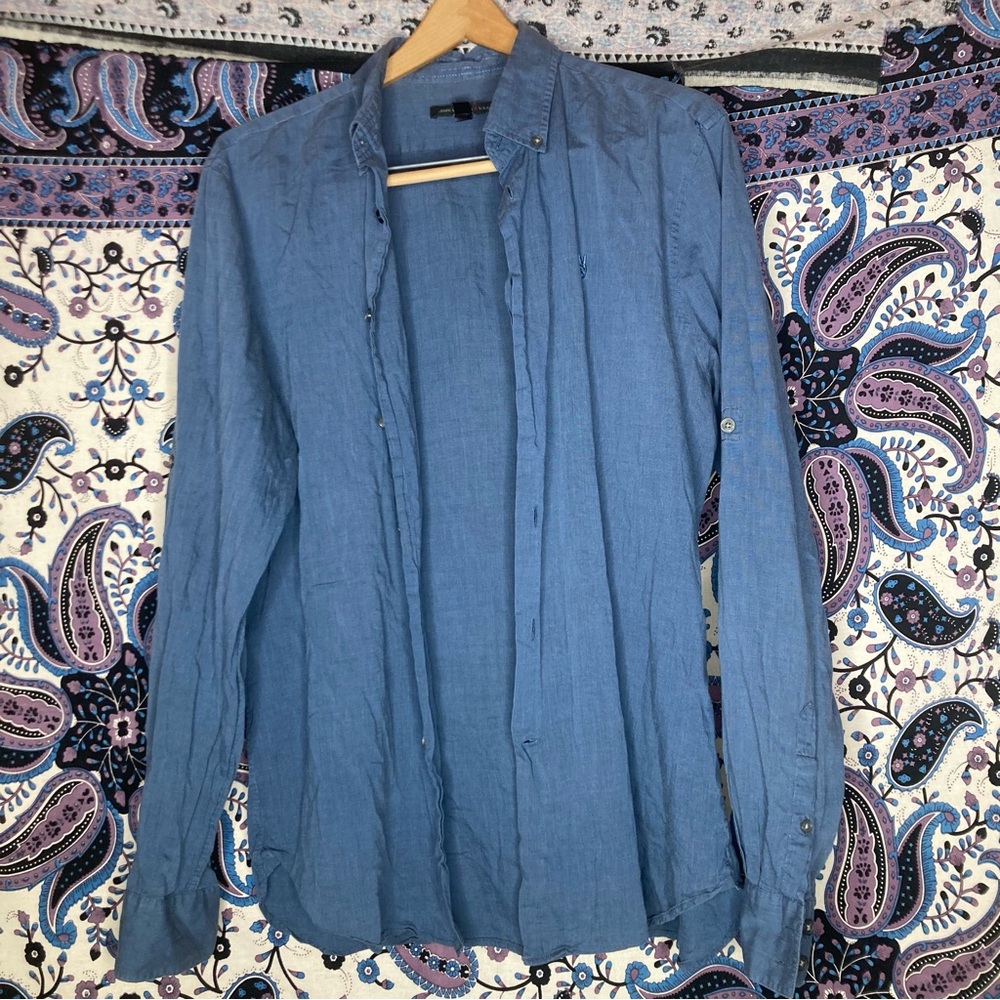 John Varvatos lightweight button down